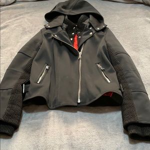 Coat from Express. Moto style